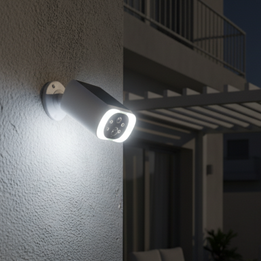 מצלמת אבטחה סולארית חכמה