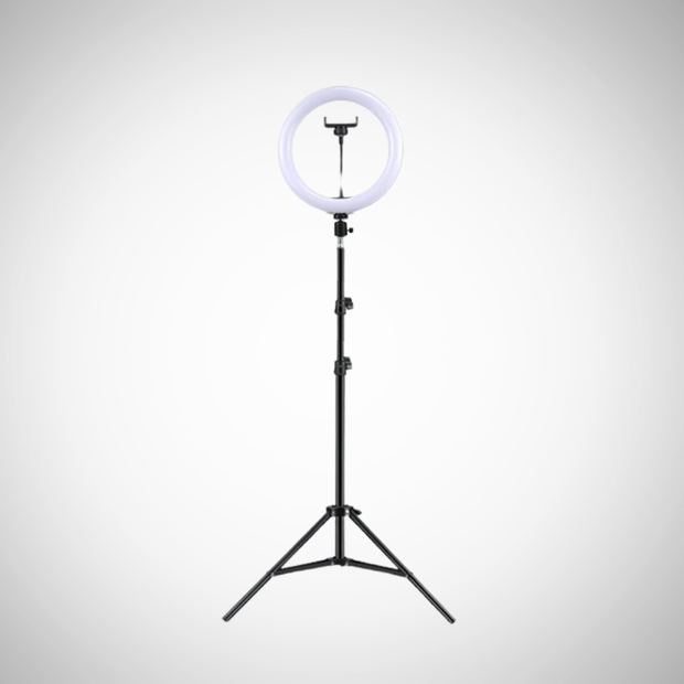 חישוק תאורה מקצועי עם חצובה - Gizmora Tech