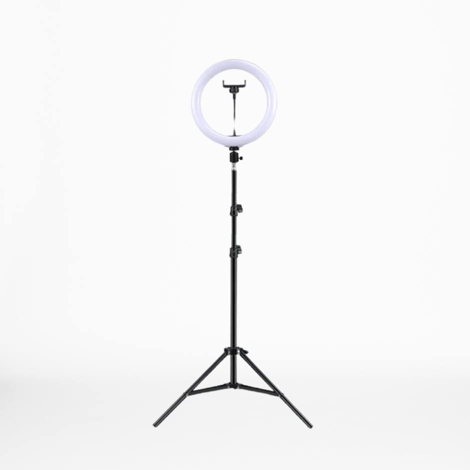 חישוק תאורה מקצועי עם חצובה - Gizmora Tech