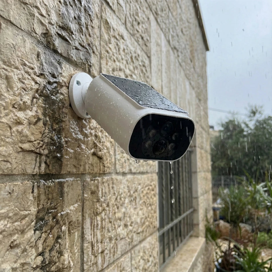 מצלמת אבטחה סולארית חכמה