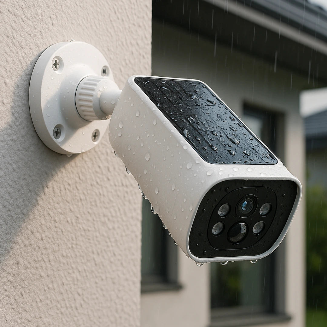 מצלמת אבטחה סולארית חכמה - Gizmora Tech