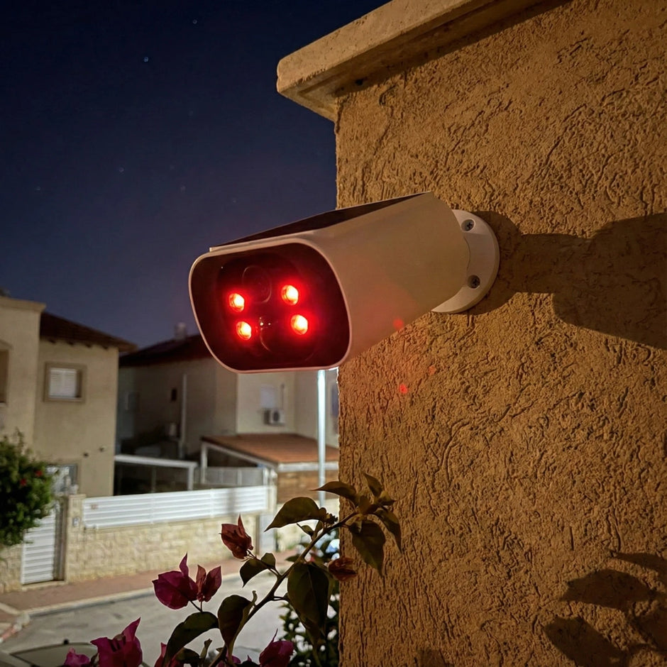 מצלמת אבטחה סולארית חכמה