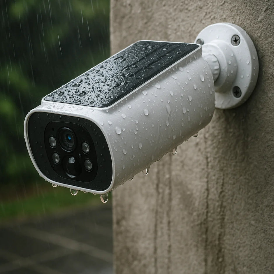 מצלמת אבטחה סולארית חכמה - Gizmora Tech