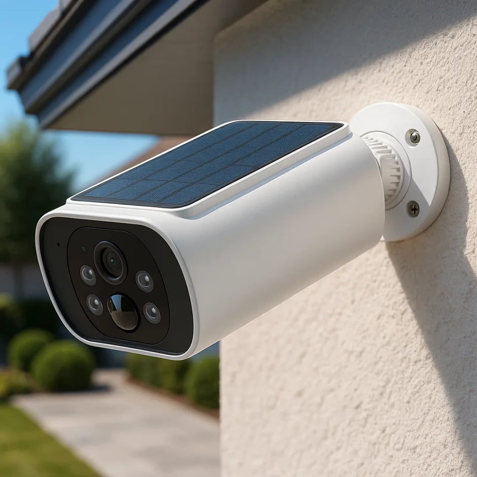 מצלמת אבטחה סולארית חכמה - Gizmora Tech