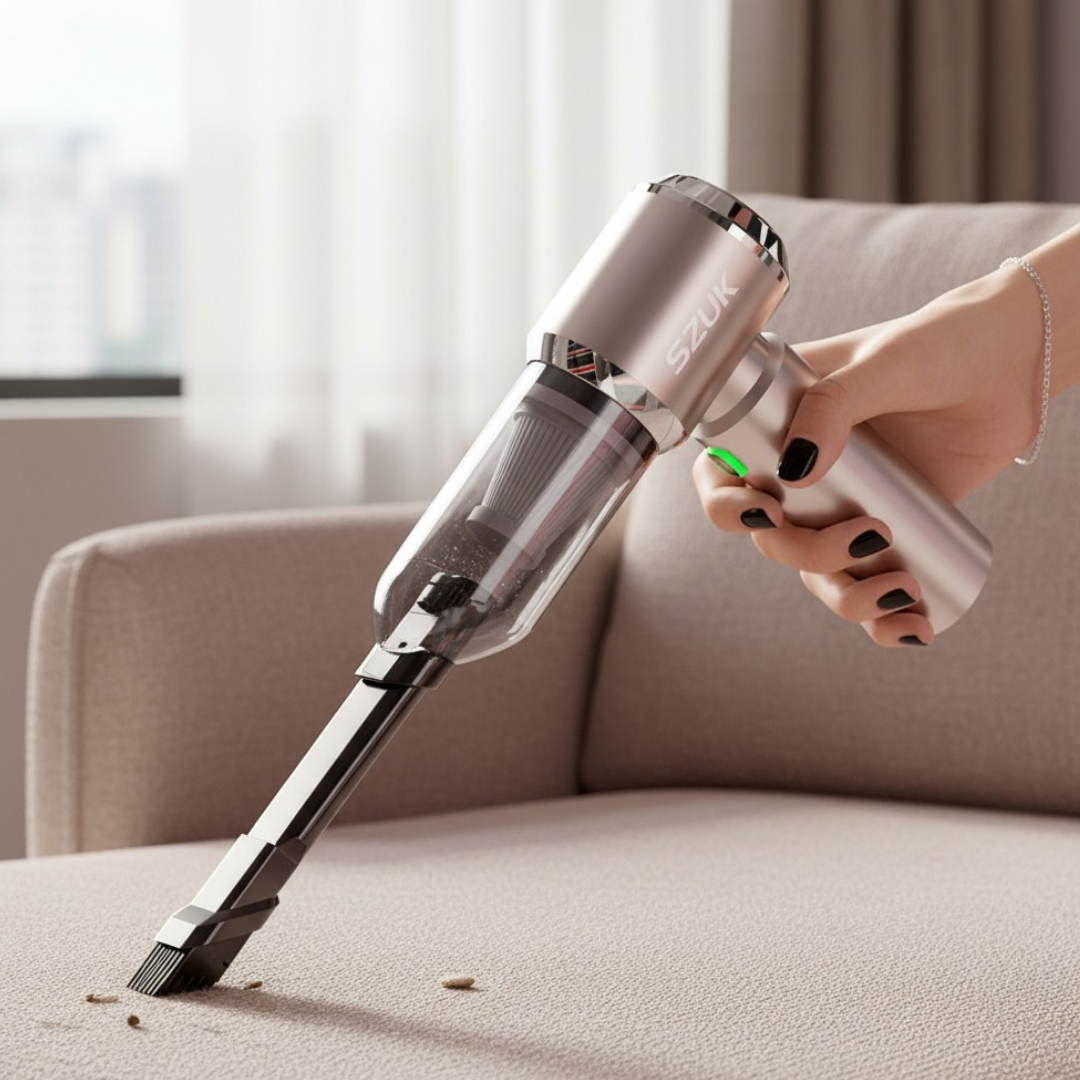 שואב אבק נייד לרכב ולבית