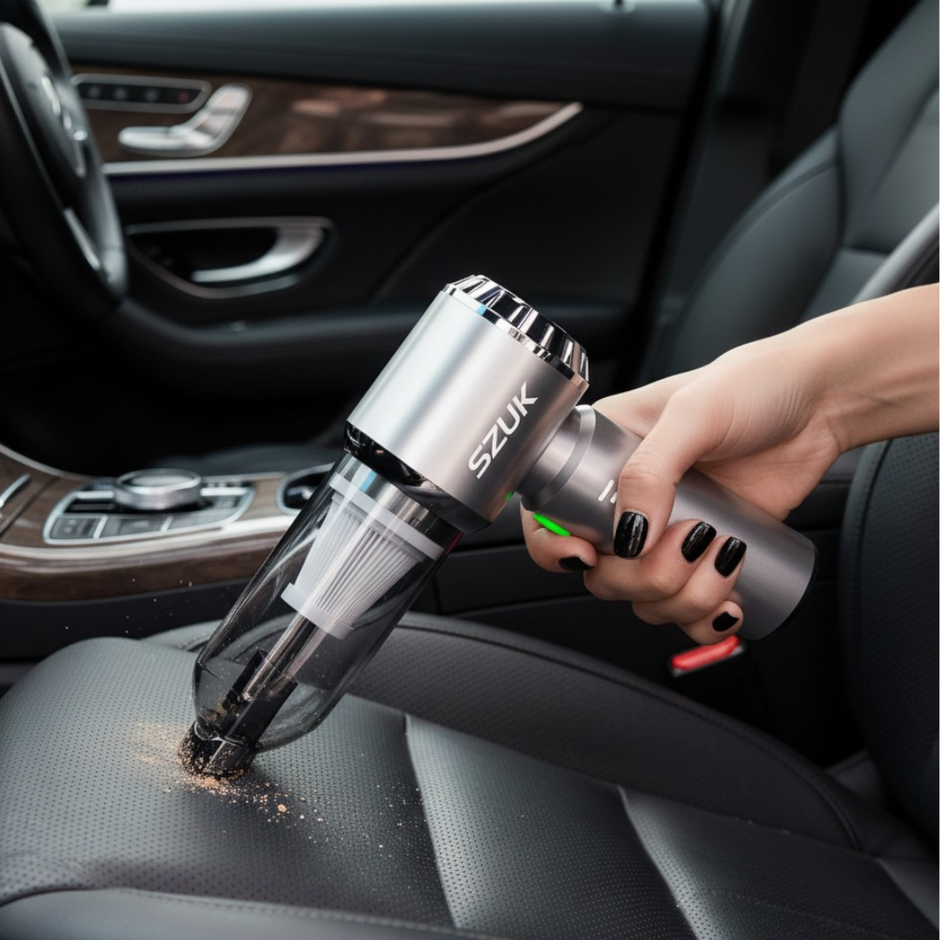 שואב אבק נייד לרכב ולבית