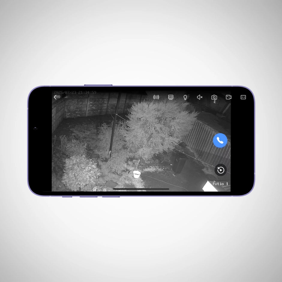 מצלמת אבטחה סולארית חכמה - Gizmora Tech